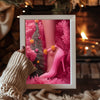 Purple Dusk Winter Poster Tablosu