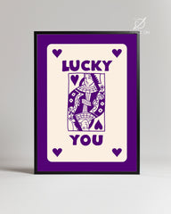 Purple Queen Poster Tablosu