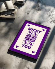 Purple Queen Poster Tablosu