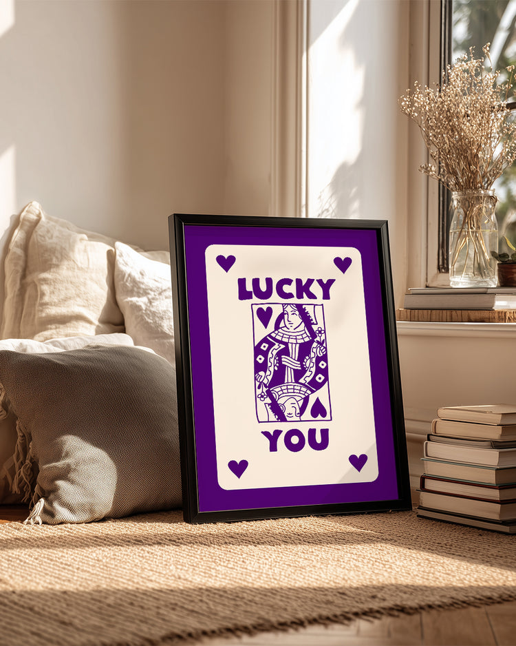 Purple Queen Poster Tablosu