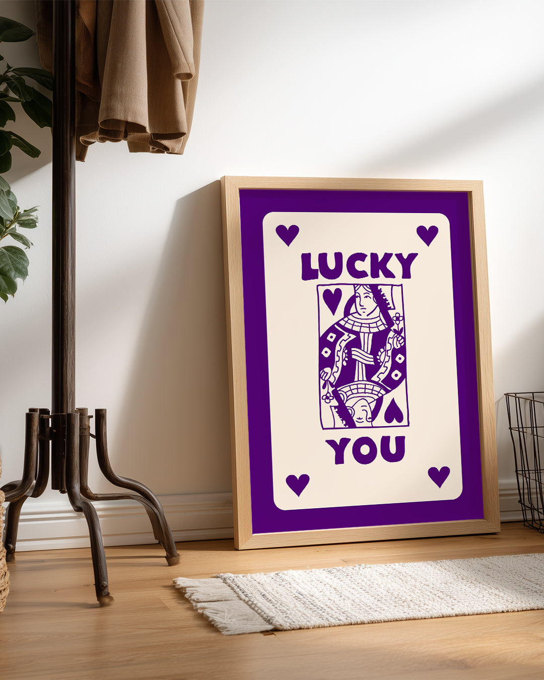 Purple Queen Poster Tablosu