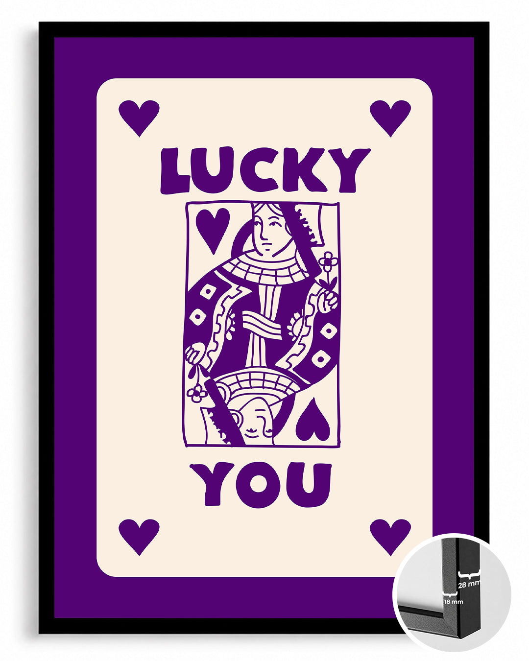 Purple Queen Poster Tablosu