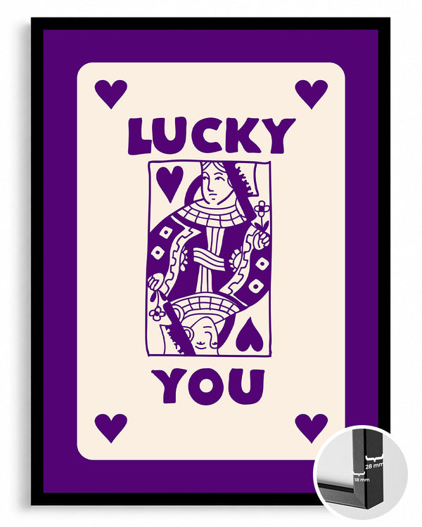 Purple Queen Poster Tablosu