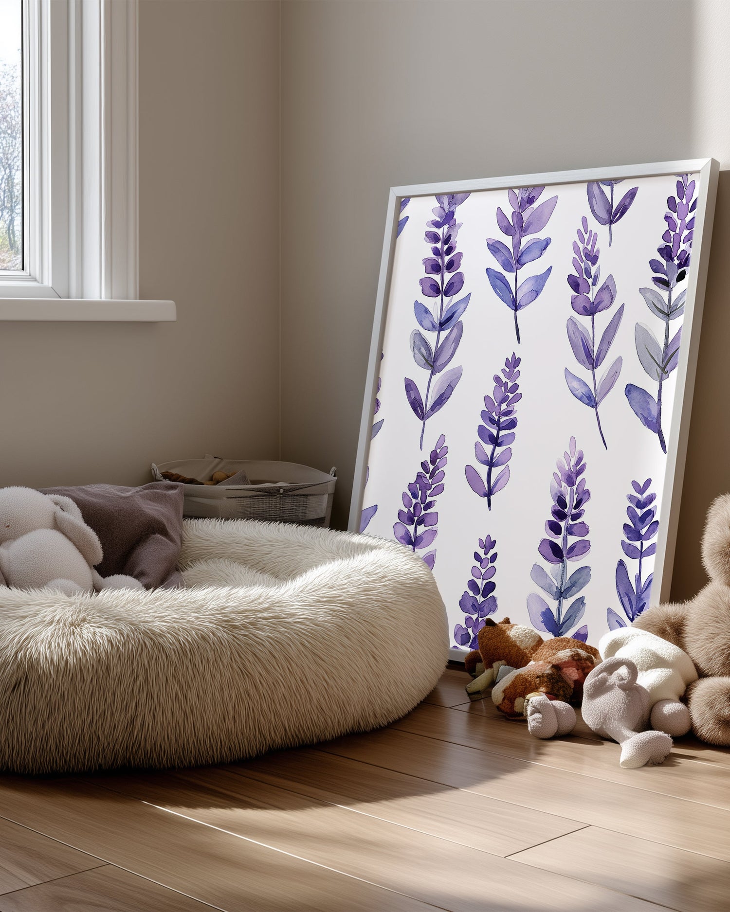 Purple Wash Poster Tablosu