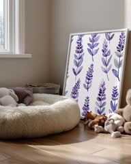 Purple Wash Poster Tablosu