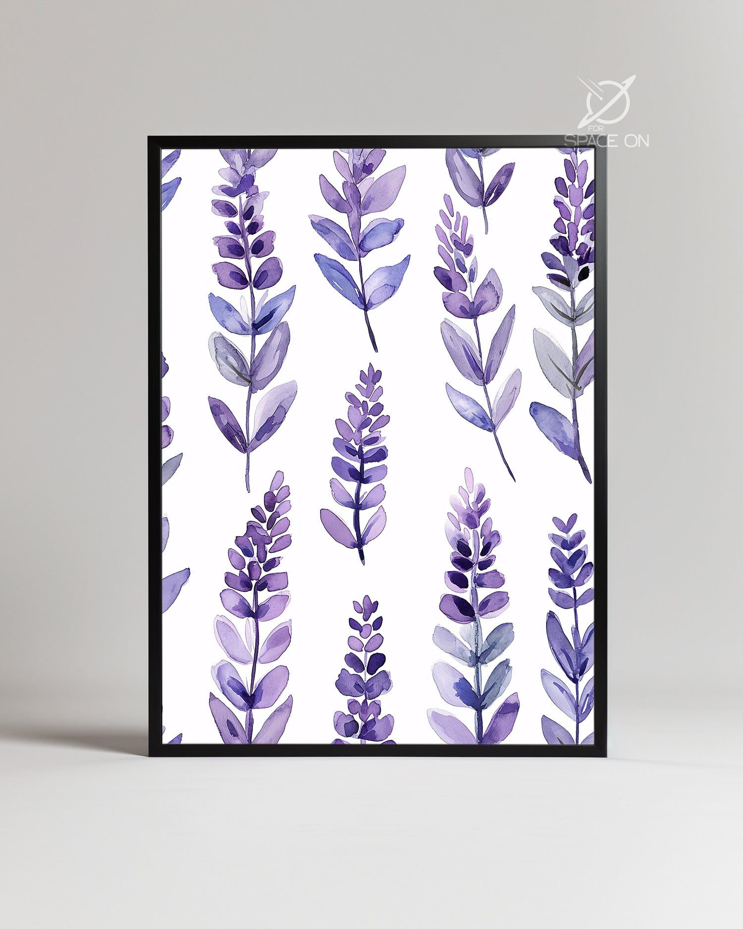Purple Wash Poster Tablosu