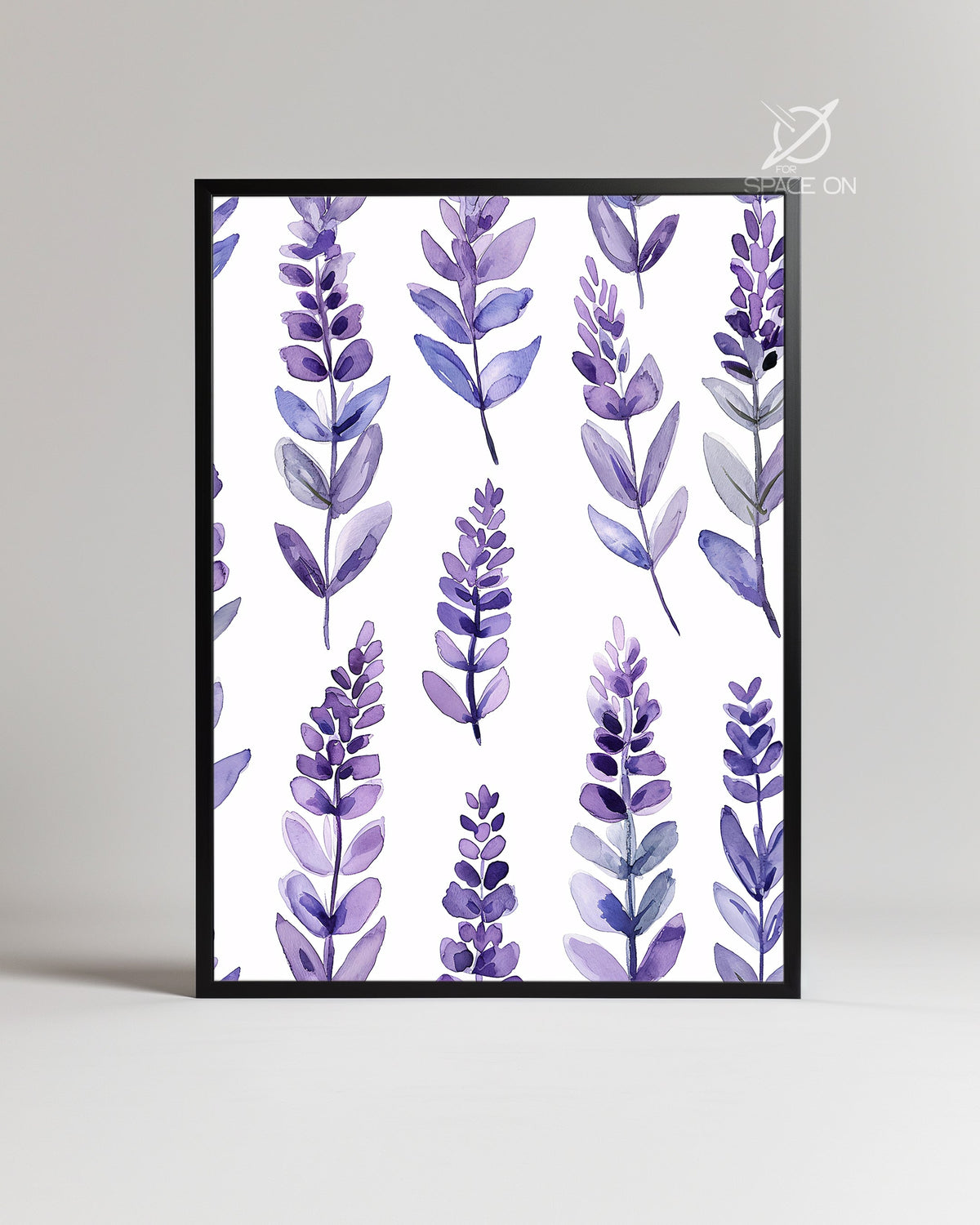 Purple Wash Poster Tablosu