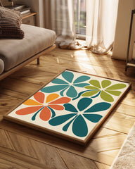 Quad Bloom Poster Tablosu