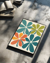 Quad Bloom Poster Tablosu