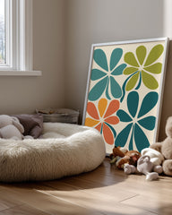 Quad Bloom Poster Tablosu