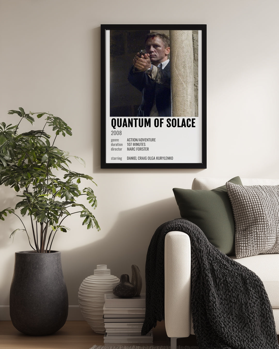 Quantum Of Solace Poster Tablosu