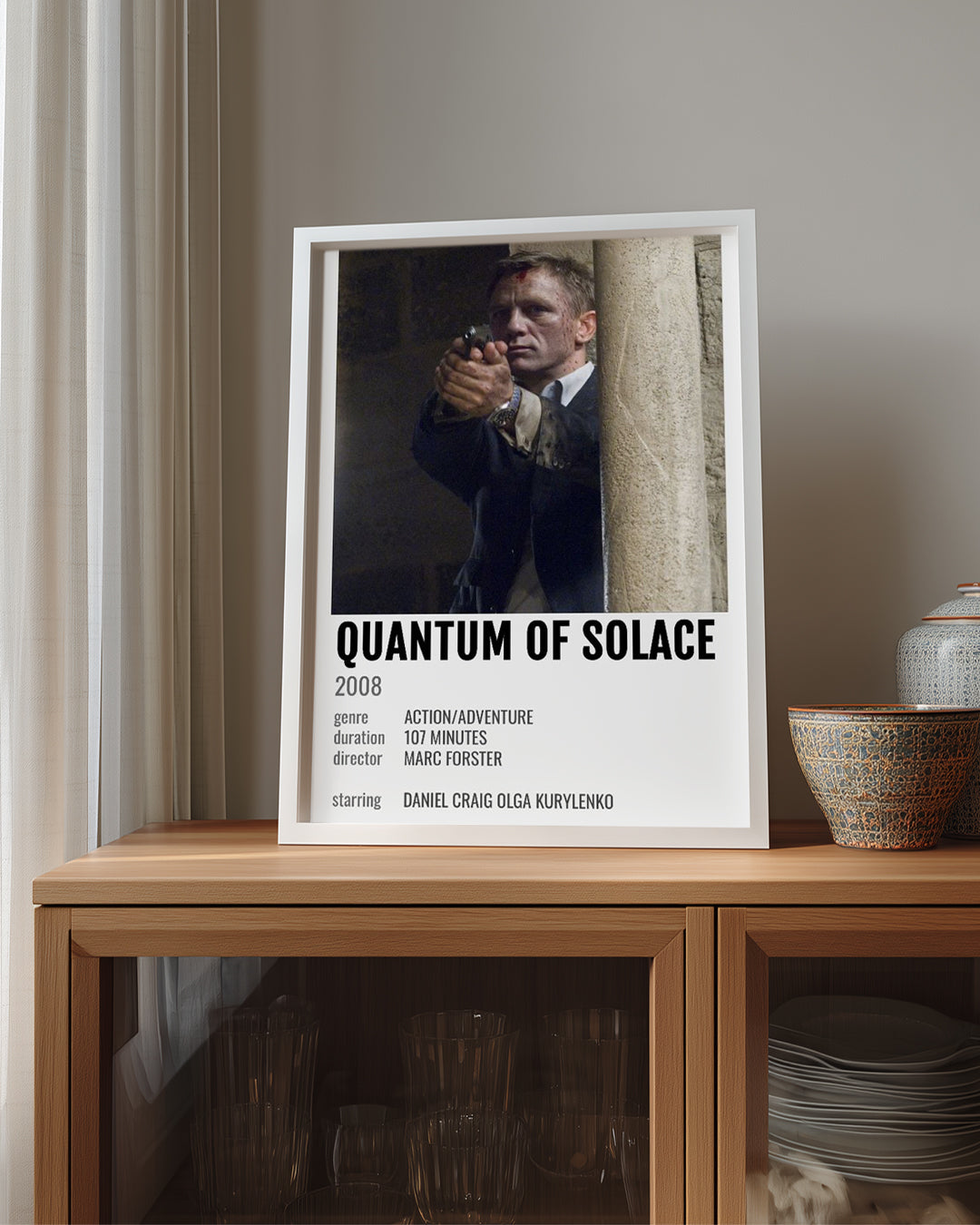 Quantum Of Solace Poster Tablosu