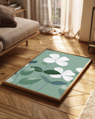 Quiet Green Poster Tablosu