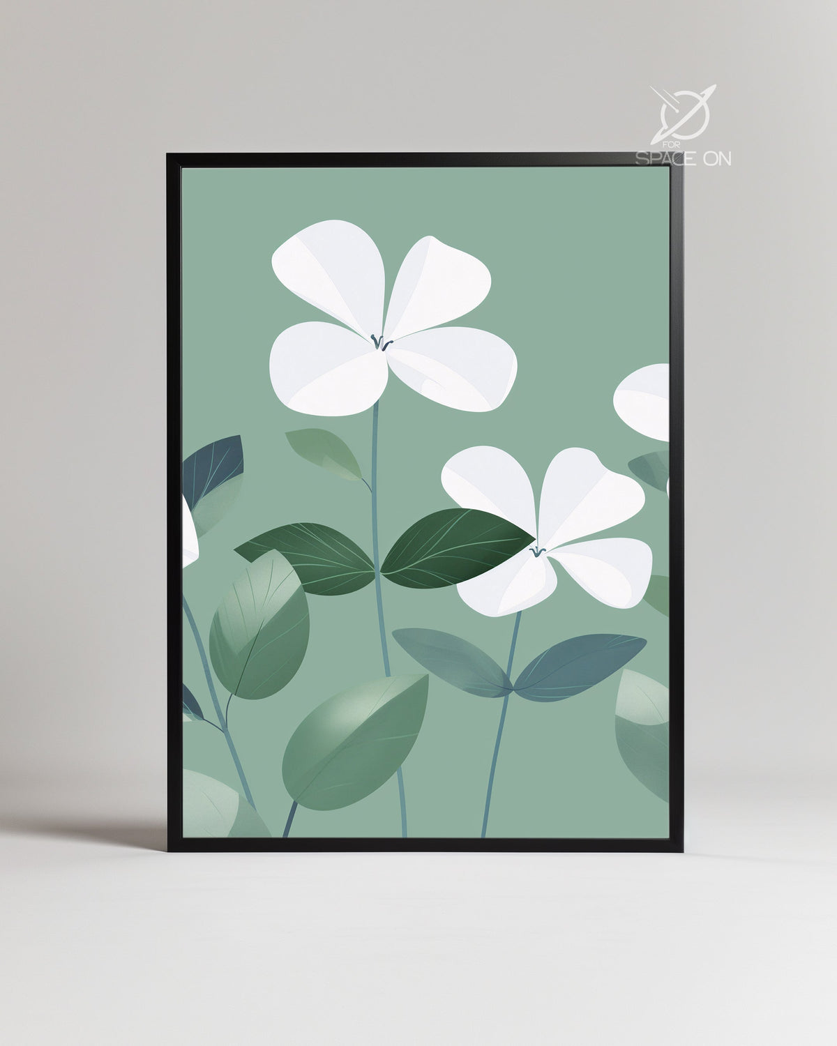 Quiet Green Poster Tablosu