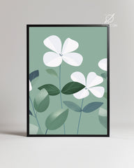 Quiet Green Poster Tablosu