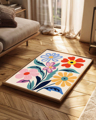 Quintet Floral Poster Tablosu