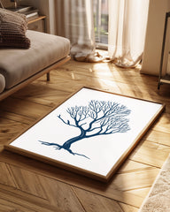 Racine Bleue Poster Tablosu