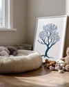 Racine Bleue Poster Tablosu