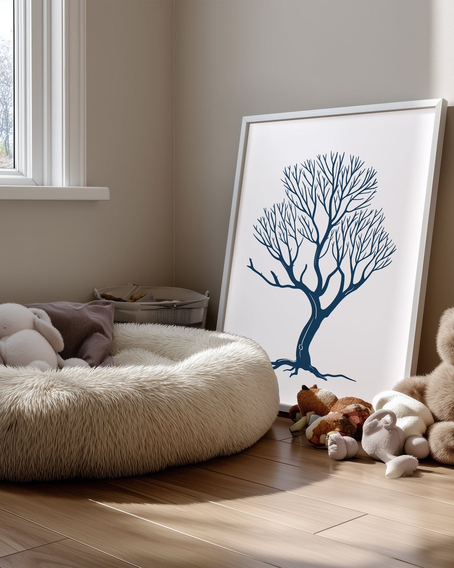 Racine Bleue Poster Tablosu