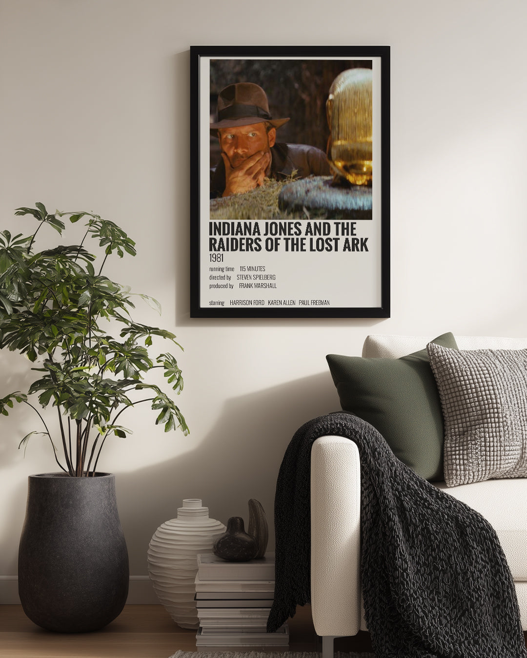 Raiders Of The Lost Ark Poster Tablosu