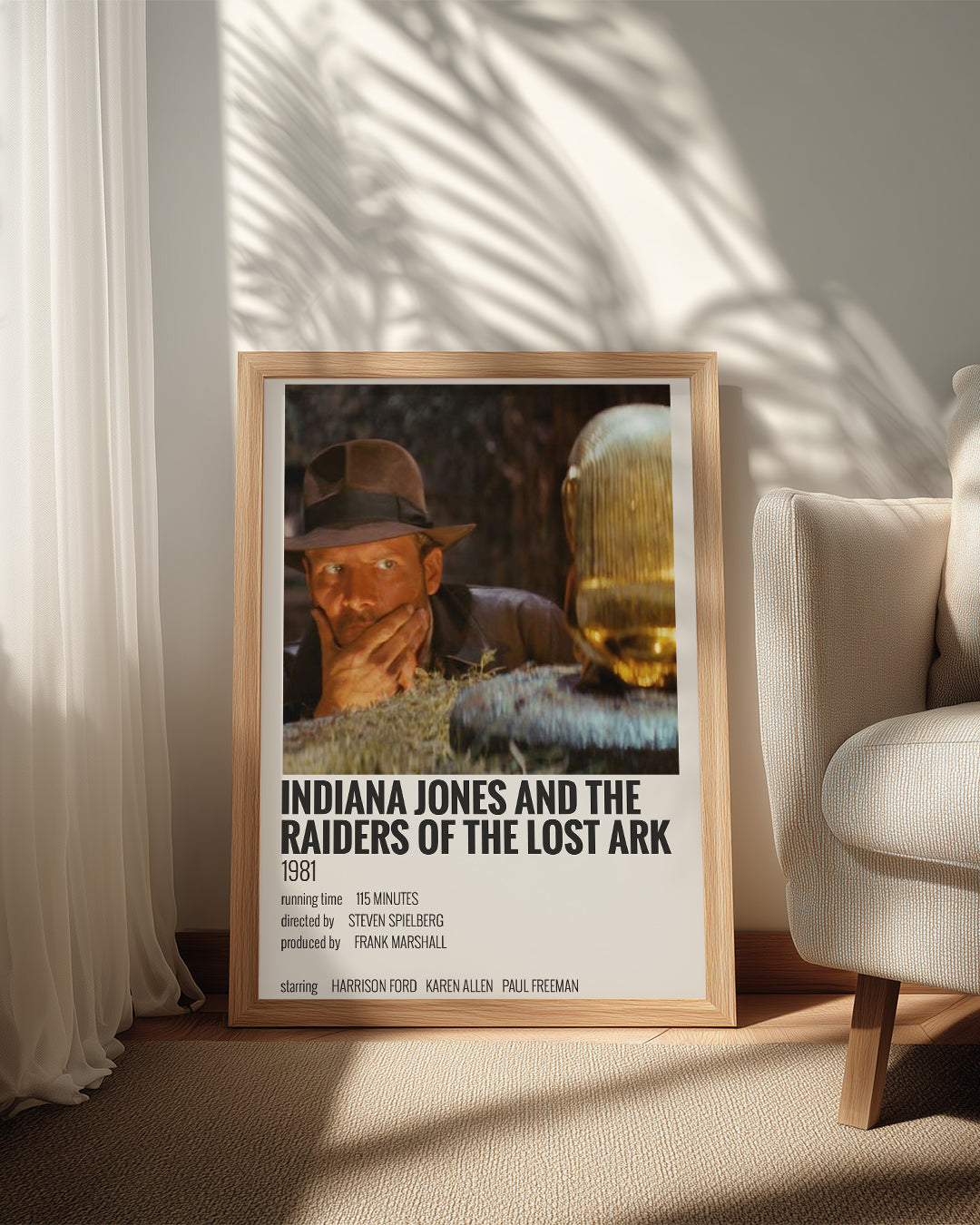 Raiders Of The Lost Ark Poster Tablosu