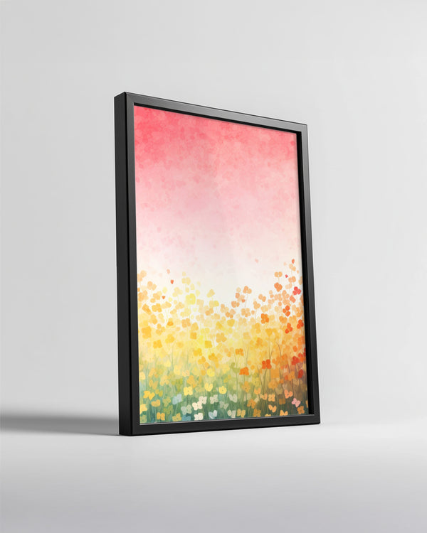 Rainbow Field Poster Tablosu