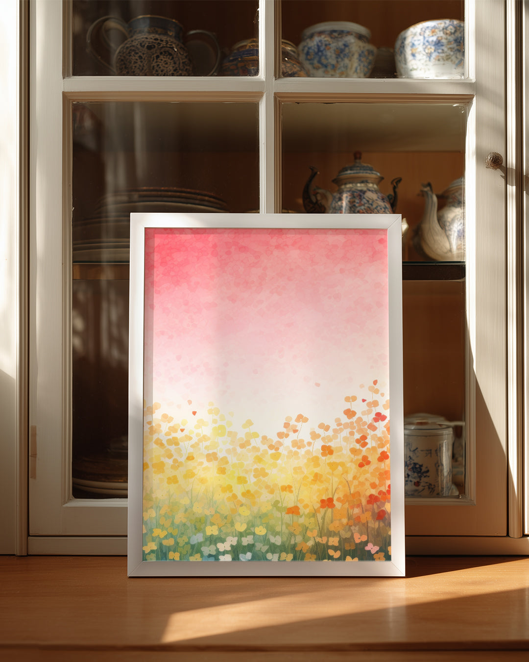 Rainbow Field Poster Tablosu