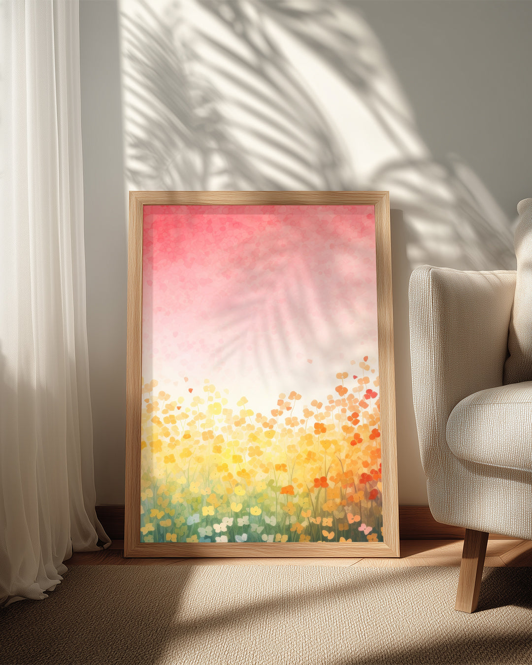 Rainbow Field Poster Tablosu