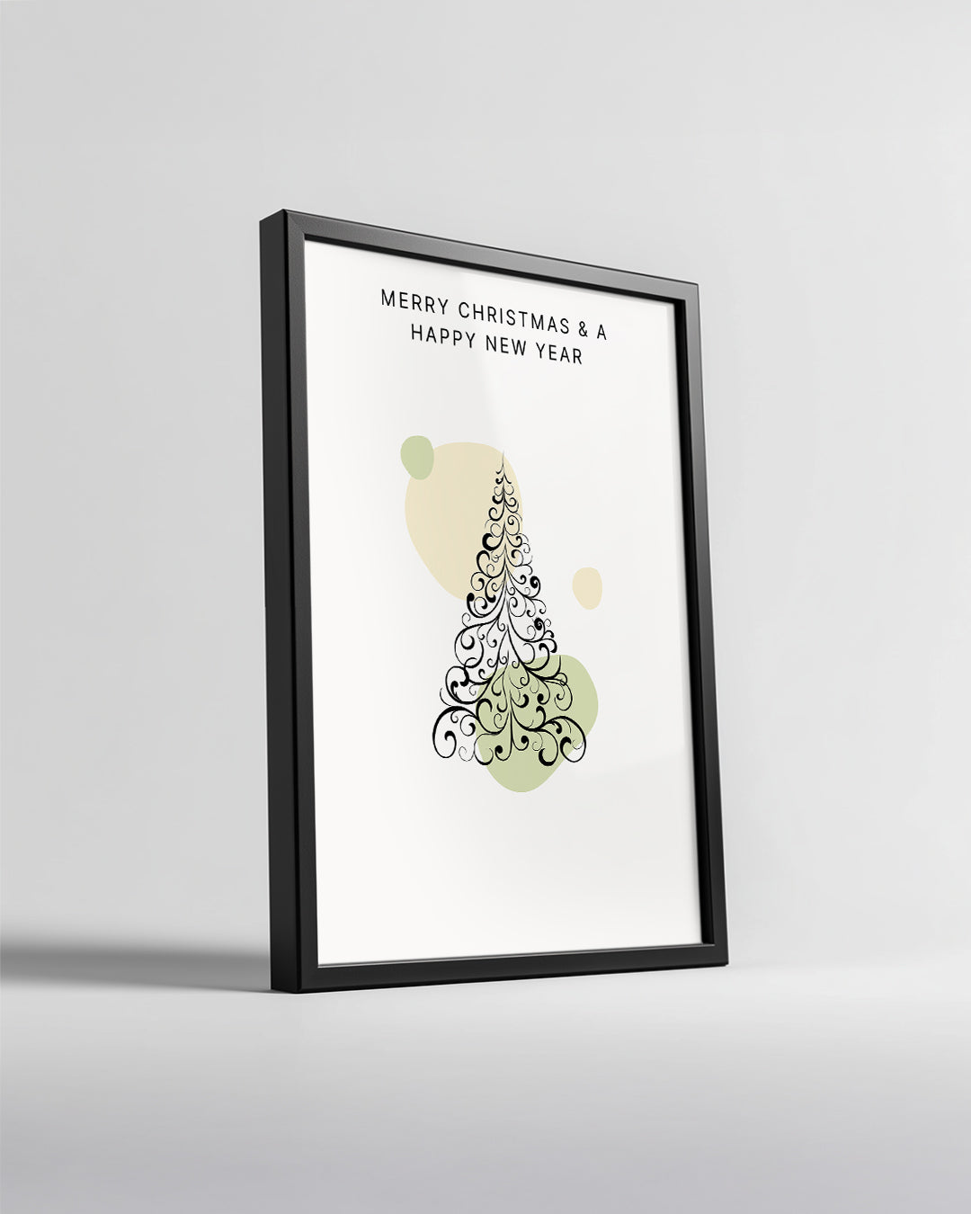 Rainbow Lights Tree Poster Tablosu