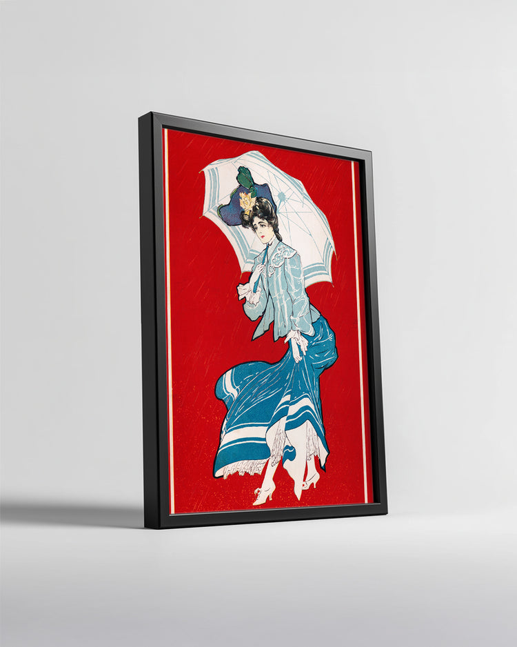 Rainy Daisy Poster Tablosu