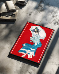 Rainy Daisy Poster Tablosu