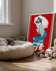 Rainy Daisy Poster Tablosu