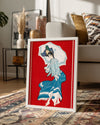 Rainy Daisy Poster Tablosu