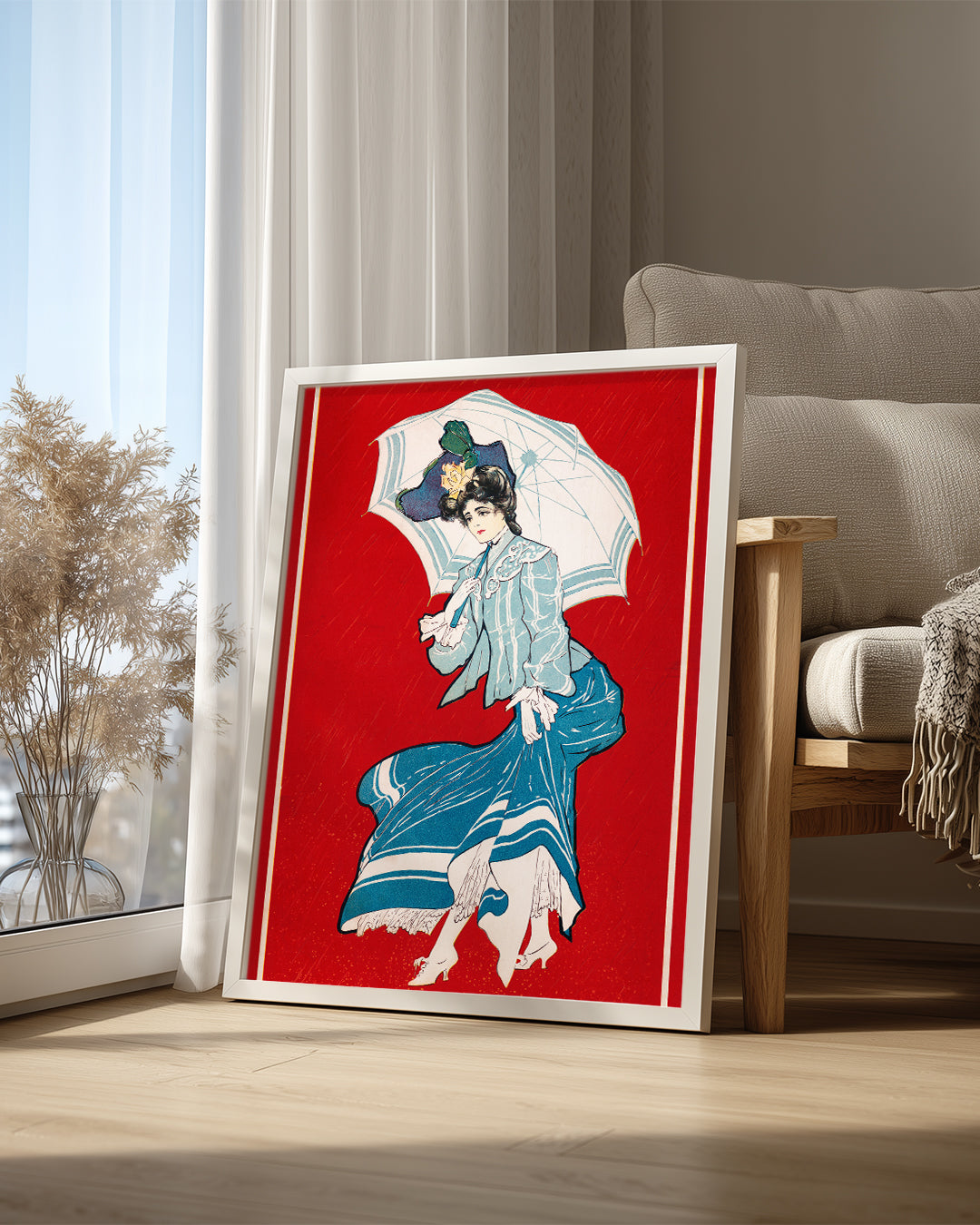 Rainy Daisy Poster Tablosu