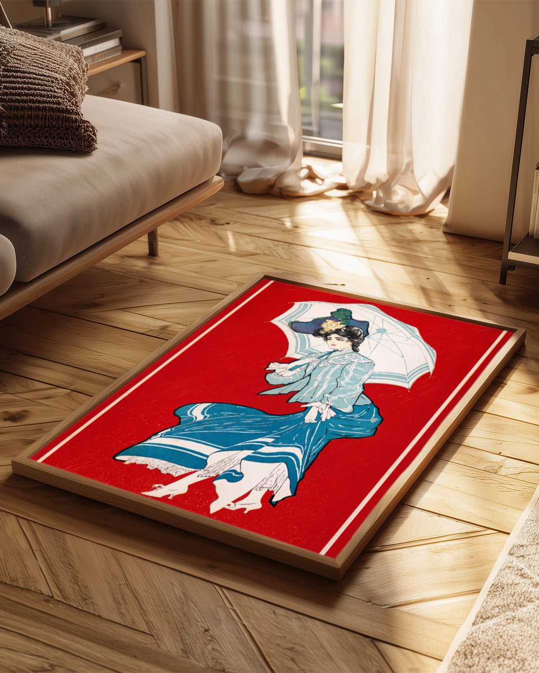 Rainy Daisy Poster Tablosu