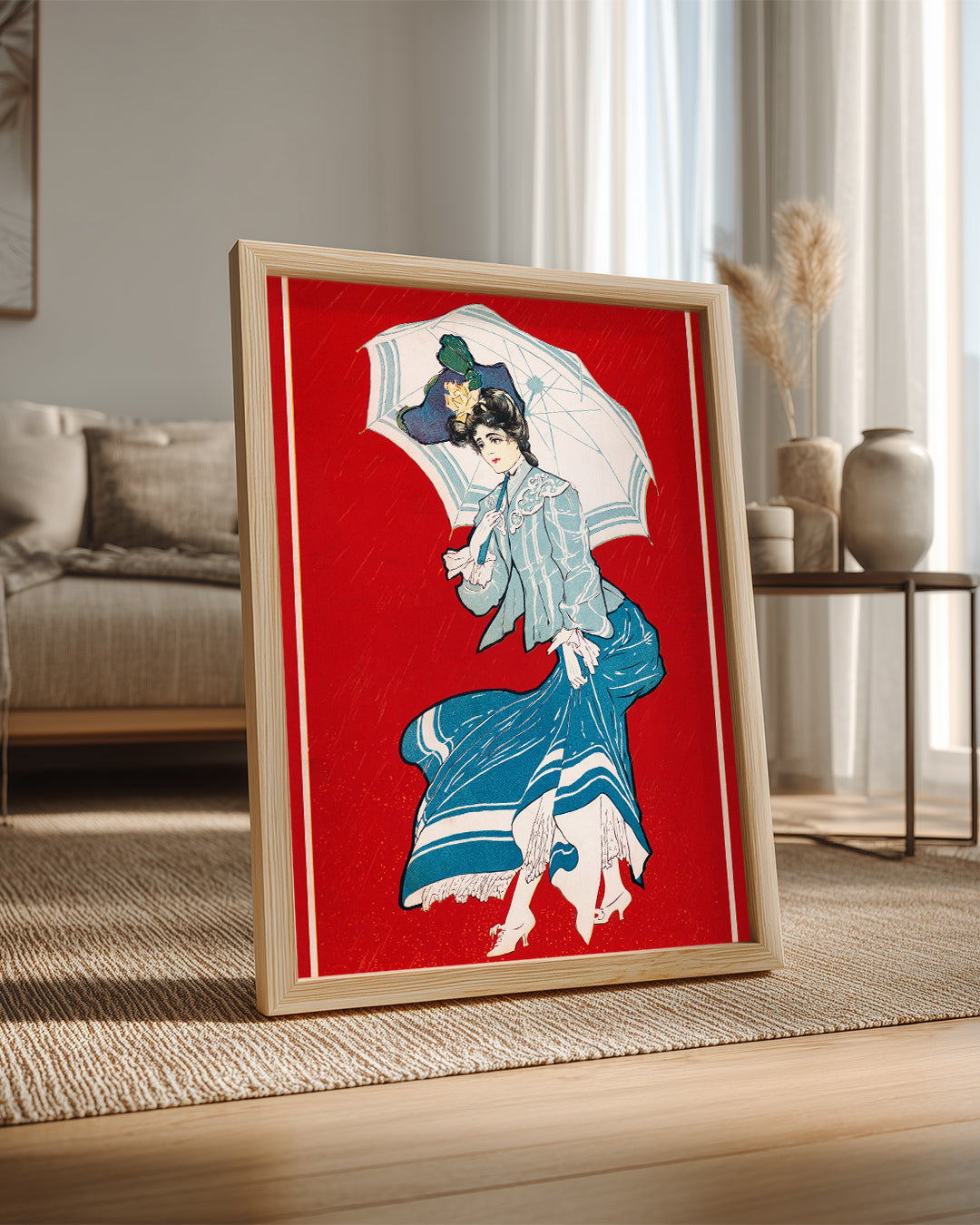 Rainy Daisy Poster Tablosu