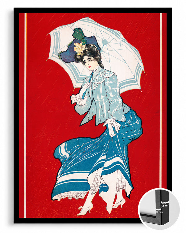 Rainy Daisy Poster Tablosu