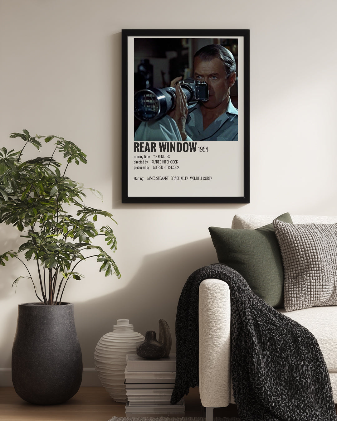 Rear Window Poster Tablosu