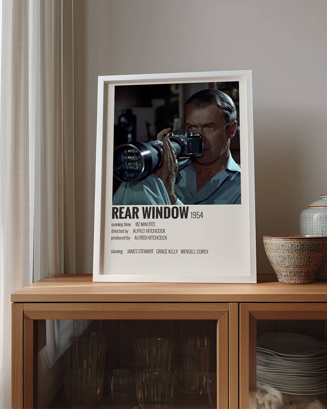Rear Window Poster Tablosu