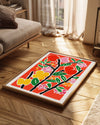Red Bloom Poster Tablosu