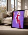 Red Dancer Poster Tablosu