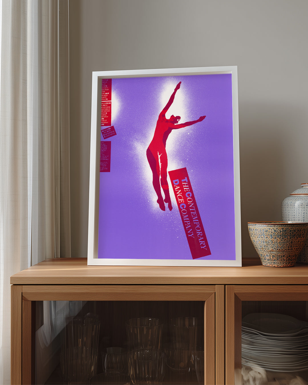 Red Dancer Poster Tablosu