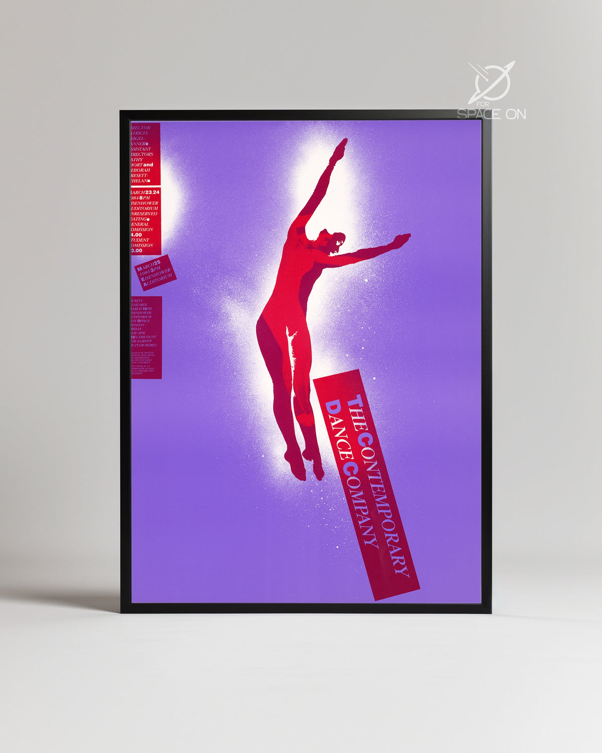 Red Dancer Poster Tablosu