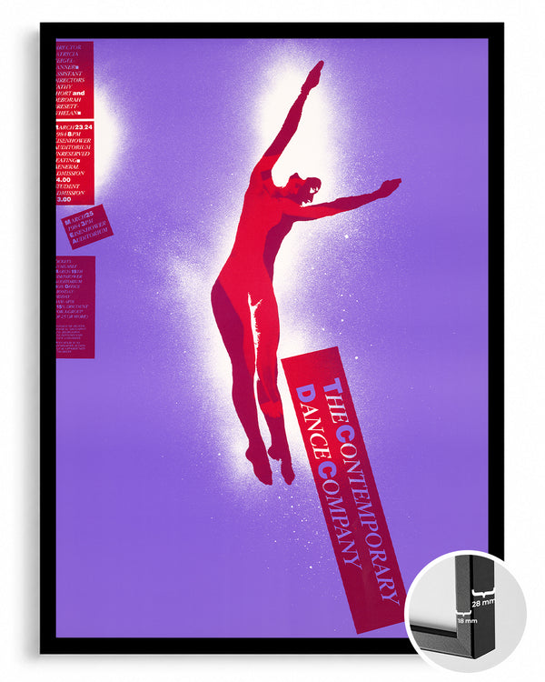Red Dancer Poster Tablosu