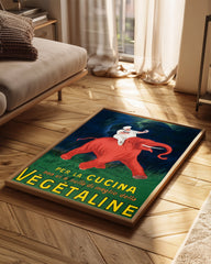 Red Elephant Poster Tablosu