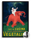 Red Elephant Poster Tablosu