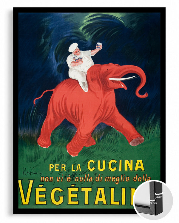 Red Elephant Poster Tablosu