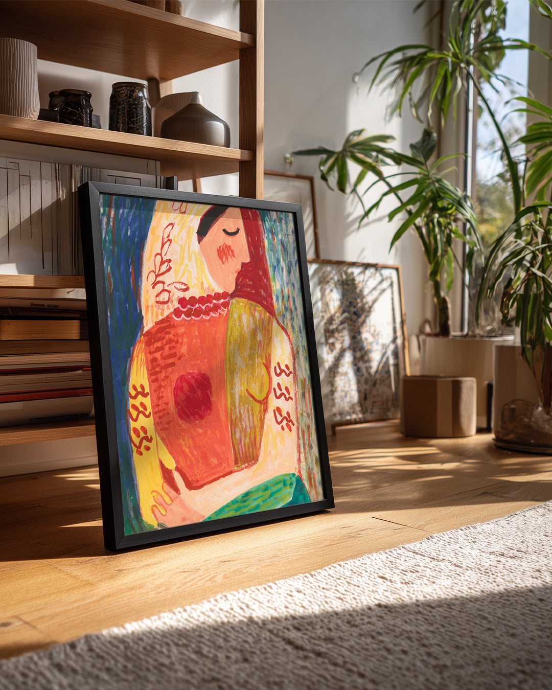 Red Embrace Poster Tablosu