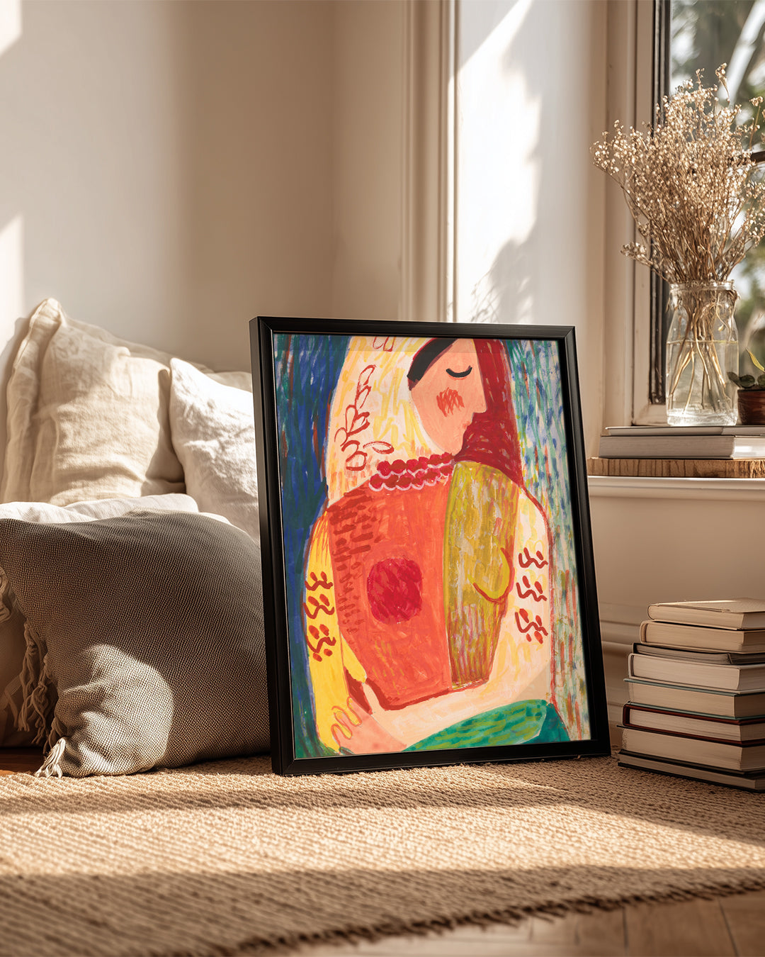 Red Embrace Poster Tablosu