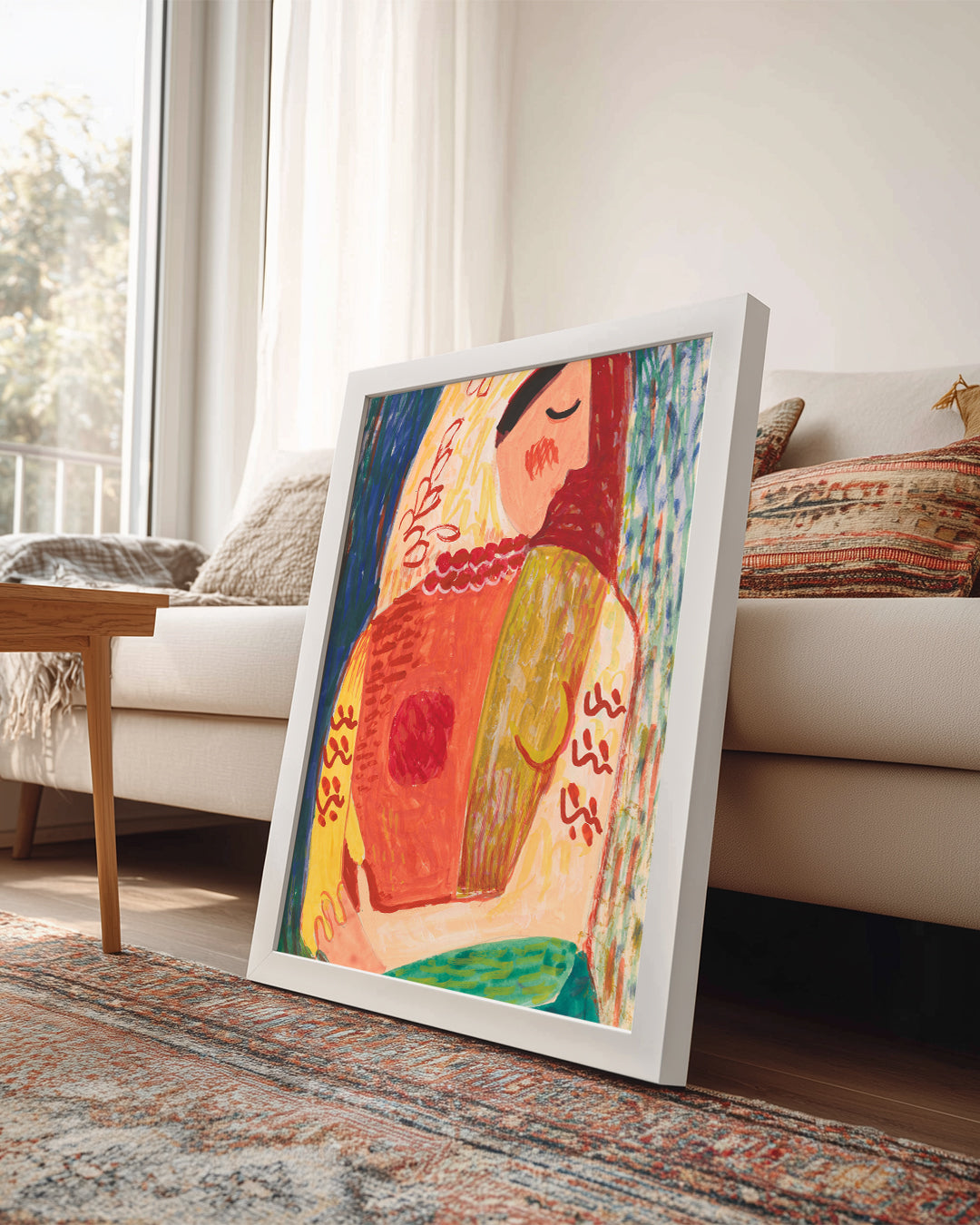 Red Embrace Poster Tablosu